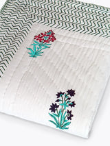 Munnar Hand-Stitched Organic Quilt