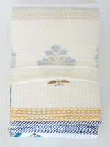 Banana Tree Hand-Block Organic Bedspread