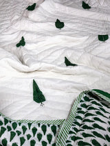 Elle Hand-Stitched Organic Quilt