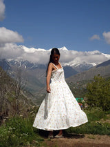 Alpine Bloom Maxi Dress