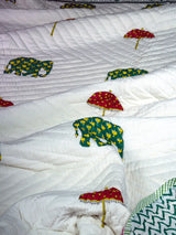 Heritage Hand-Stitched Organic Quilt