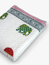 Heritage Hand-Stitched Organic Quilt