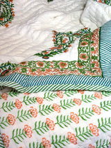 Maharaja Hand-Stitched Organic Quilt