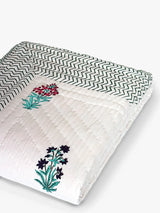 Munnar Hand-Stitched Organic Quilt